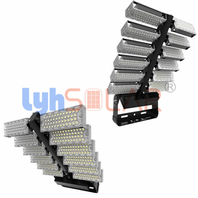 Αθλητικά φώτα Led εξωτερικού χώρου 1440W 3000-6000k με φακό υπολογιστή γωνία δέσμης 20 μοιρών