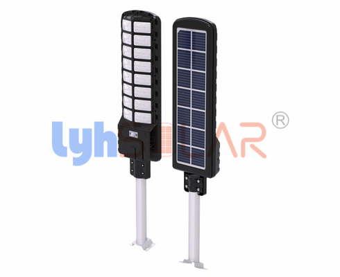 6500K Solar Street Lights Υψηλή απόδοση φωτισμού εξωτερικού χώρου Πάνω από 2500Lm